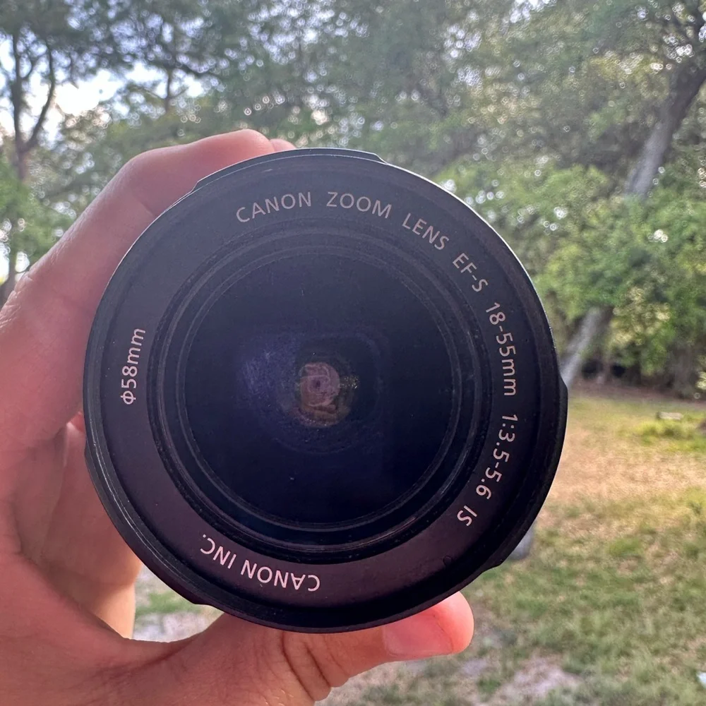 Canon black lens